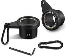 Flagpole Ring Set with Bearings, Aluminum Alloy Flag Pole Rings, 360° Rotating F