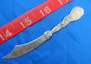Antique New York Sterling Silver Paper Knife Letter Opener Souvenir