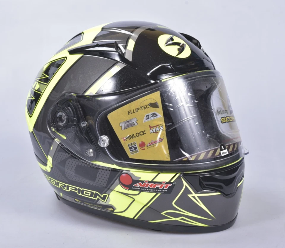 Scorpion Exo-2000 Evo Air Brutus Motorradhelm Gr. S Integralhelm 55–56 Helm - Bild 2 von 4