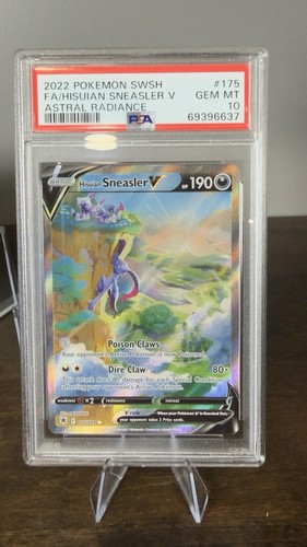 Hisuian Sneasler V graded PSA 10 for sale on eBay