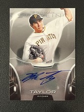 Blake Taylor 2013 Bowman Sterling Auto BSAP-BT Pirates