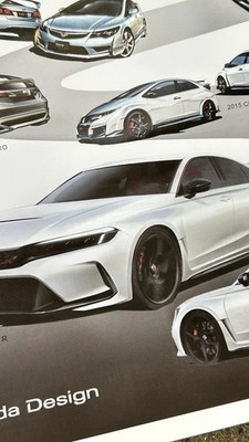Reproduction 30th Vintage Honda Type-R Poster Integra Civic NSX | eBay