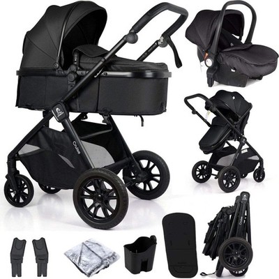 For Your Little One Cruise 3 in 1 Reisesystem mit Autositz - Eclipse Black (F