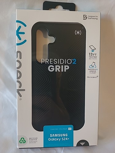 Speck Presidio2 Grip Black Hülle - Samsung Galaxy S24+ - Neu im Karton!