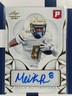 2024 Leaf Trinity Pristine Auction Malik Rutherford Prospect Gold Auto #BA-MR1