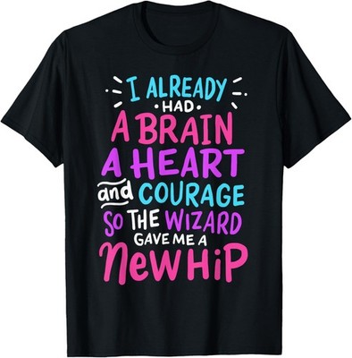 Titanium Hip Replacement Surgery Humor Funny New Hip T-Shirt