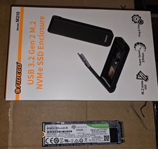 Seagate Barracuda 510 512GB M2 NVMe Solid State Drive w/Enclosure