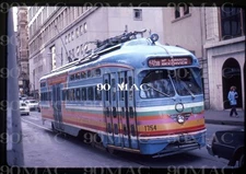 PAT. PCC TROLLEY #1754. PITTSBURGH (PA). Original Slide 1983.