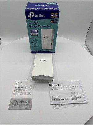 TP-Link RE600X AX1800 WiFi 6 Range Extender Dual Band OneMesh