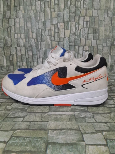 Nike Air Skylon 2 Sz 10 White Orange Royal Retro Sneakers 