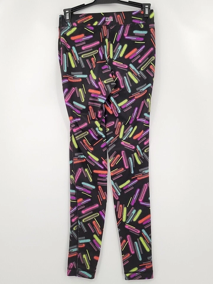 Леггинсы FILA Sport Performance молодежные для девочек размер L(14) разноцветные морковь  - Изображение 2 из 4