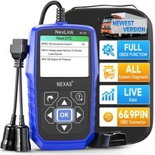 NEXAS NL102 Heavy Duty Truck OBD2 Scanner OBD2 Code Reader All System Diagnostic