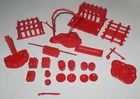 Marx 1950s Jungle Jim Accessories