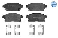 Meyle Bremsbelagsatz Scheibenbremse 025 250 3418/W FüR Opel Vauxhall Astra Cruze