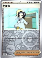 Poppy Obsidian Flames 193/197 Uncommon Pokemon Reverse Holo NM Pokemon Card
