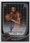 2025-26 Bowman Black Geometric Refractor 7/10 Alijah Martin Rookie Auto RC w5p