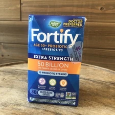 Nature'S Way Fortify, Probio, 50+, 50B - 30 Vegan Capsules Exp. 09/2025