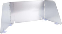 Bo-Camp Gaskocher Windschutz Camping Kocher Outdoor Wind Schild Screen Faltbar,