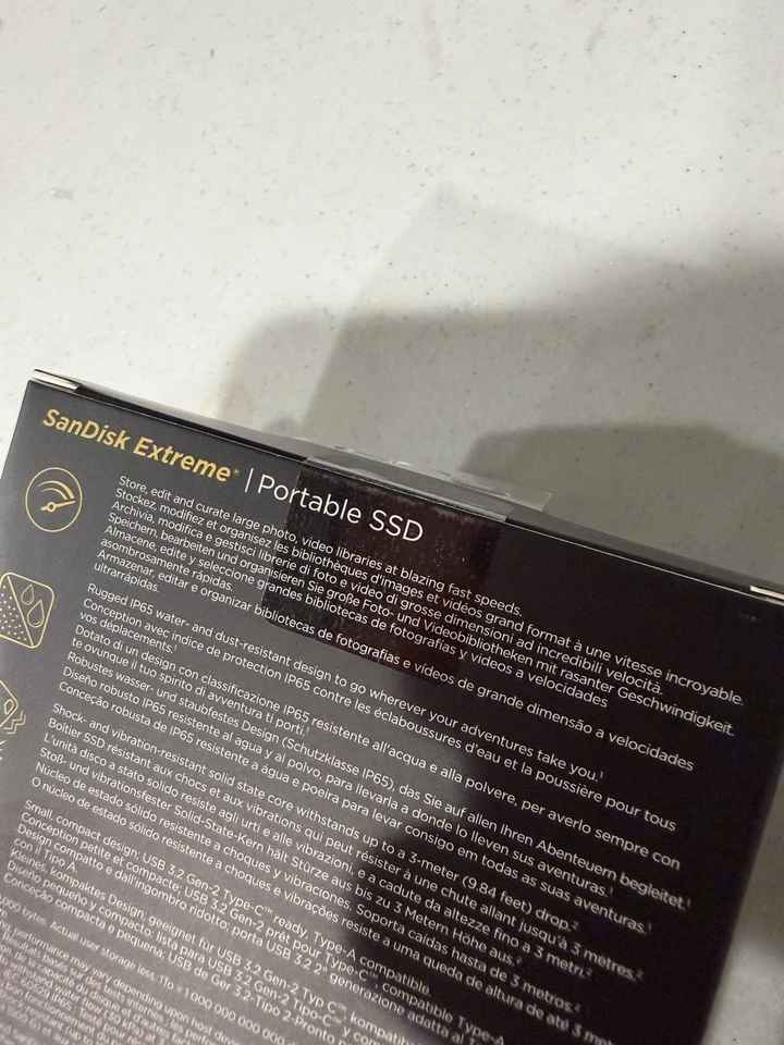 SanDisk 2TB, External,2.5 inch (SDSSDE61-2T00-G25) Solid State Drive - Image 2 of 2