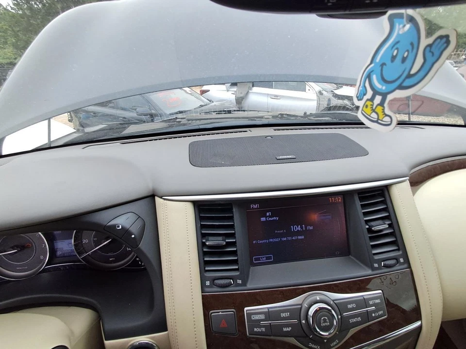 Bolsa de retención de sistema módulo de computadora consola central compatible con 15-17 INFINITI QX80 25 Foto 2 de 4