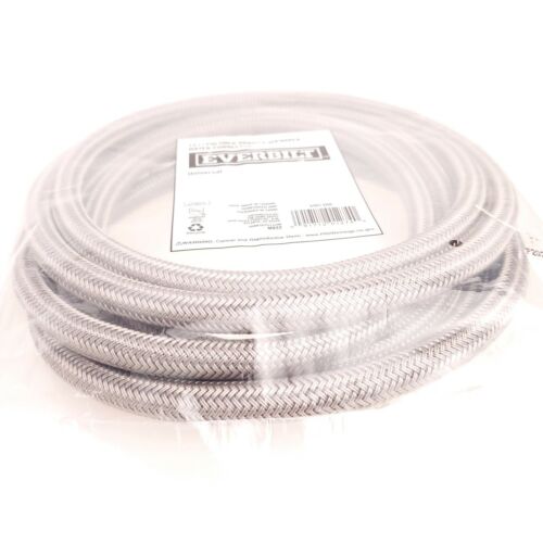 Everbilt 12Ft Polymer Braided Icemaker Water Connector Universal Gray USA Seller - Picture 1 of 12