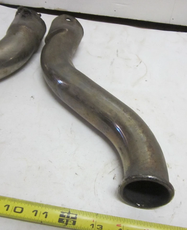 Jaguar XJ12 1979 Serie III S3 punta de escape par de acabado usado 79-92 y XJ6 a 86 Foto 3 de 4