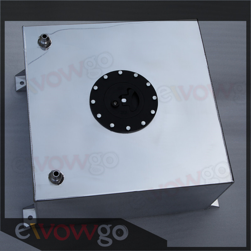 AU SHIP Fuel Cell 15 Gallon 60L Aluminum Race Car Fuel Tank + Safety
