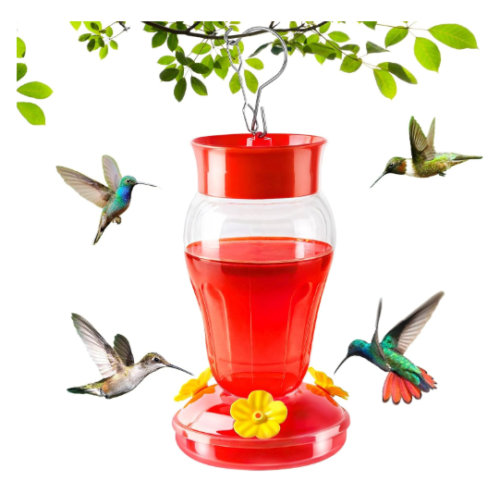 Hummingbird Feeders for Outdoors Hanging 16 OZ Leak-Proof.Free Shipping !