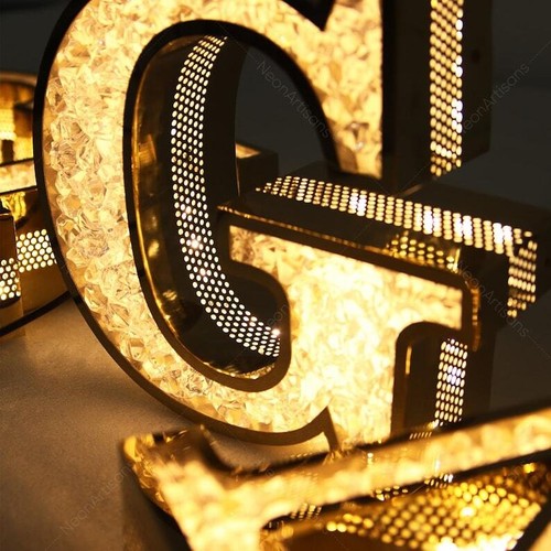 Custom 3D business logo,luxury letters for store sign decoration,channel letters - Picture 2 of 8