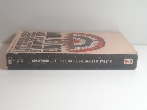 Convention Fletcher Knebel Political Thriller paperback bs - Imagen 4 de 9