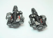ASCENT WAM-M919 BLACK DUAL SIDE CLIPLESS BICYCLE PEDALS 9/16 X 20 TPI WELLGO