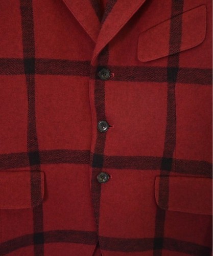 HAVERSACK Tailored Jacket RedxBlack(Check Pattern) L 2200458895014 - Picture 5 of 7