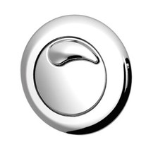 Thomas Dudley Miniflo Replacement Button Dual Flush 51mm Round Chrome 322905
