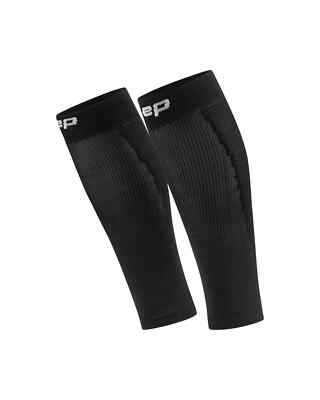 CEP Men's Core Run Compression Sleeves 5.0, Running, Black, Multiple Sizes