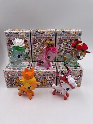 Tokidoki Flower Power Unicorno: Set of 5 Without Chasers (MMM) | eBay