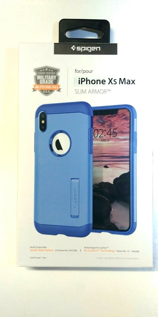 Spigen For iPhone Xs Max Slim Armor Cover Case Multicolor USA