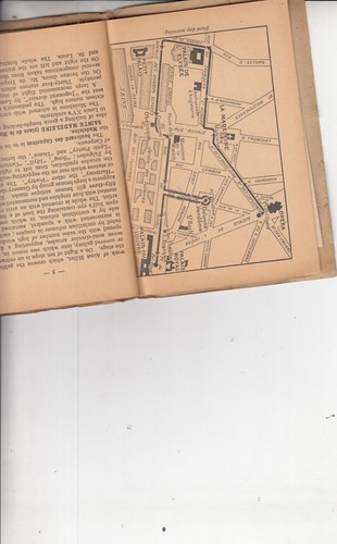 Guilmin Guide Paris Seen In Four Days WITH color MAP - 1944 - Picture 7 of 7