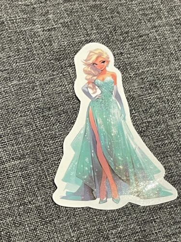 Disney SMALL cartoon STICKER STICKERS princess elsa frozen queen - 第 1/1 張圖片