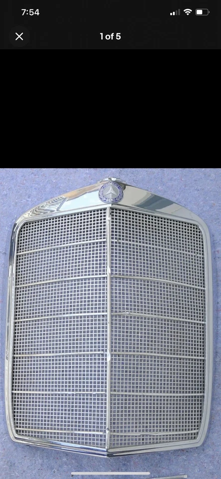 Гриль 1957 Mercedes-Benz W180 220s - Изображение 3 из 4