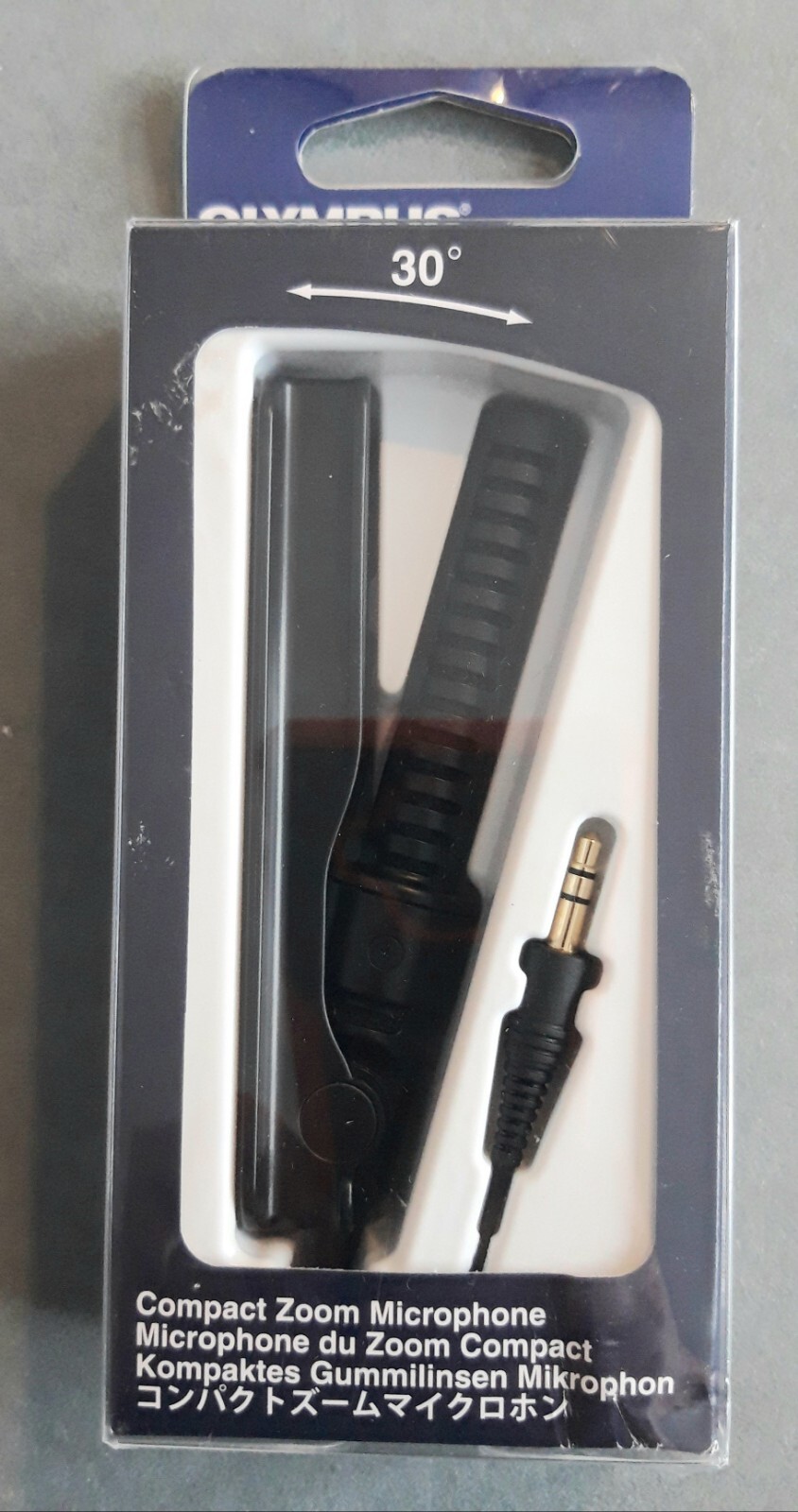 Microphone Olympus ME34 Zoom Compact Ideal for Dictation Conference Lectures