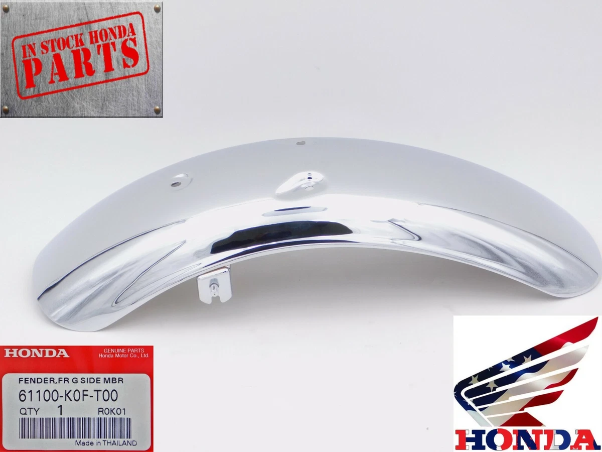 HONDA FRONT FENDER 2019-2025 Z125 MONKEY 125 OEM CHROME METAL