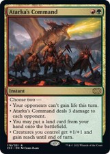 MTG Atarka's Command  - Double Masters 2022 #176