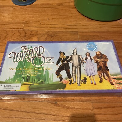VINTAGE The Wizard of Oz Board Game Sealed Pressman 2001 Yellow Brick Road