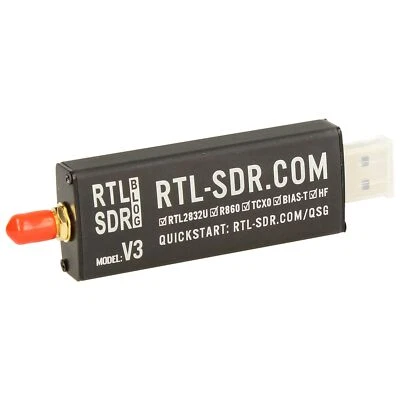 RTL-SDR Blog V3 -ORIGINAL- R820T2 RTL2832U SMA Software Defined Radio nur Dongle
