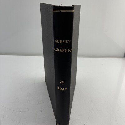 SURVEY GRAPHIC Magazine Lot 1944