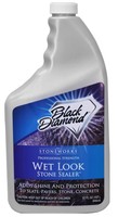 Wet Look Natural Stone Sealer From Black Diamond Stoneworks Provides Durable ... Wet Look Natural Stone Sealer From Black Diamond Stoneworks Provides Durable ...