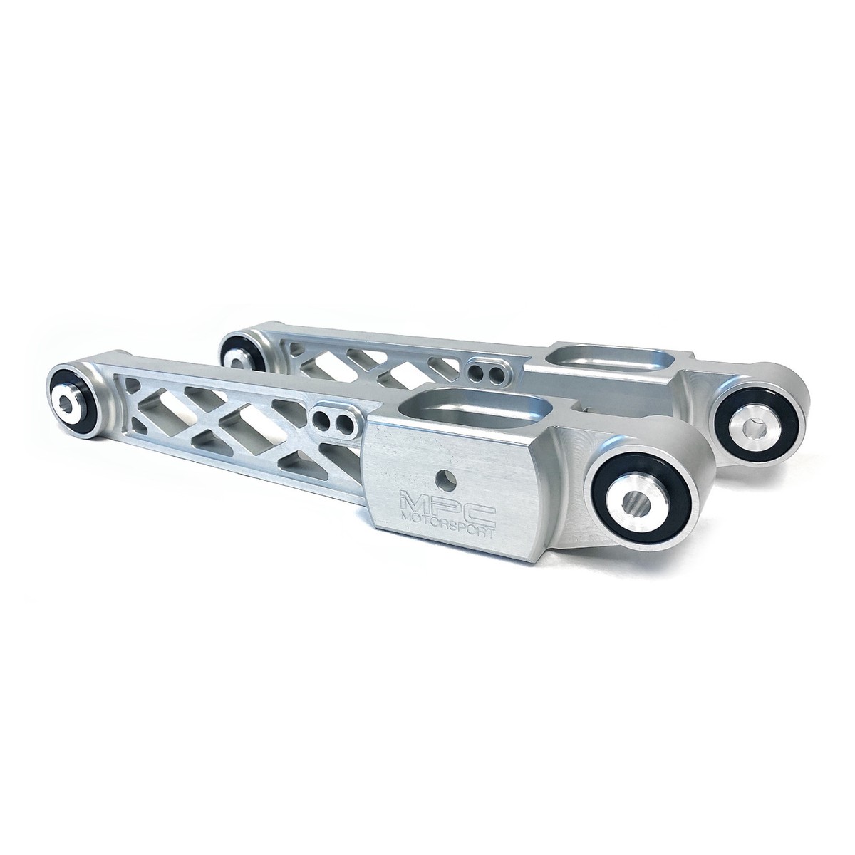MPC Motorsport リア LCA コントロールアーム シルバー MPC MOTORSPORT REAR LOWER CONTROL ARMS LCA | INTEGRA TYPE R 97-01