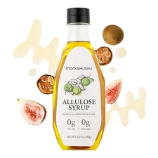 Allulose Syrup 18.7 Fl Oz - Liquid Sweetener for Cooking, Baking, and Drinks - K