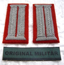 Bundeswehr Kragenspiegel Heer Heersflugabwehr Truppe KORALLE f. Offizier Uniform