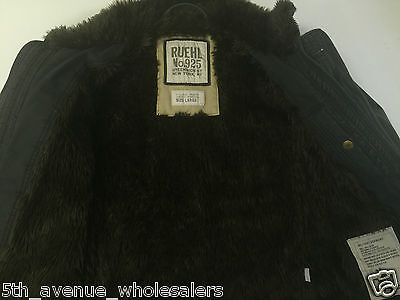 RARE NEW RUEHL 925 MENS VILLAGE JACKET WITH FUR INSIDE SIZE RARE NEW RUEHL 925 MENS VILLAGE JACKET WITH FUR INSIDE SIZE